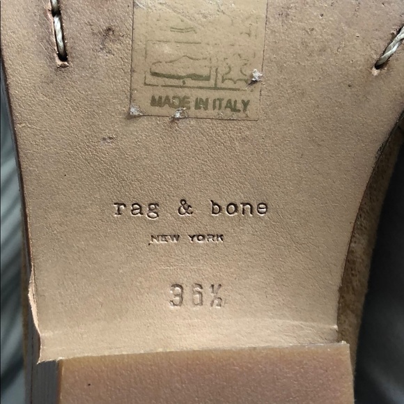 Rag & Bone Sullivan Nubuck Ankle Suede Boots 36.5 - Picture 8 of 8